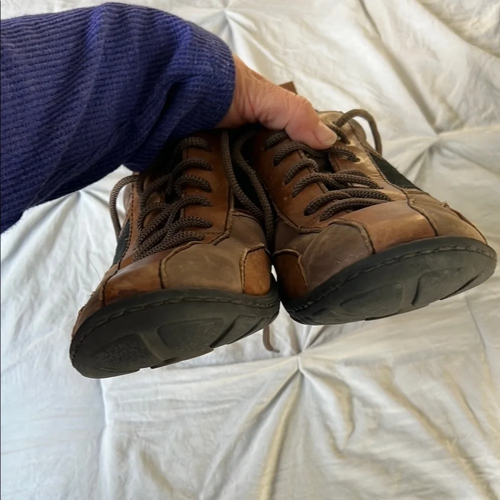 Born Men's Brown and Black Casual Shoes